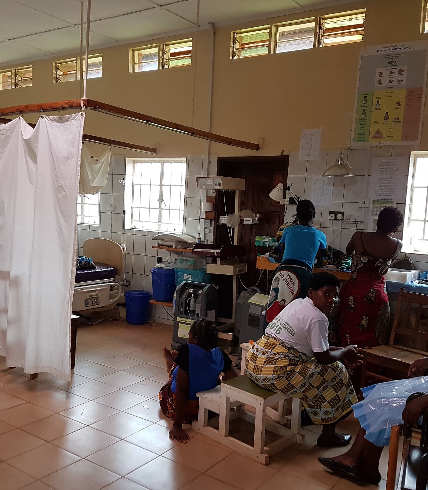Maternal care begins at St. Gabriel's Hospital, Malawi.