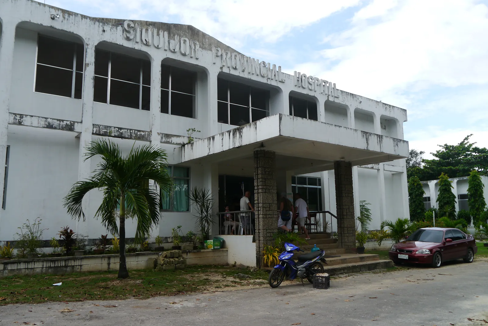 Provincial hospital on Siquijor, where the organization's work began